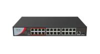 HILOOK NS-0326P-230(B) 24 Portlu 24 x 100 Mbps PoE ports, 1 x 1000 Mbps RJ45 port, and 1 x 1000 Mbps 1 SFP 230W